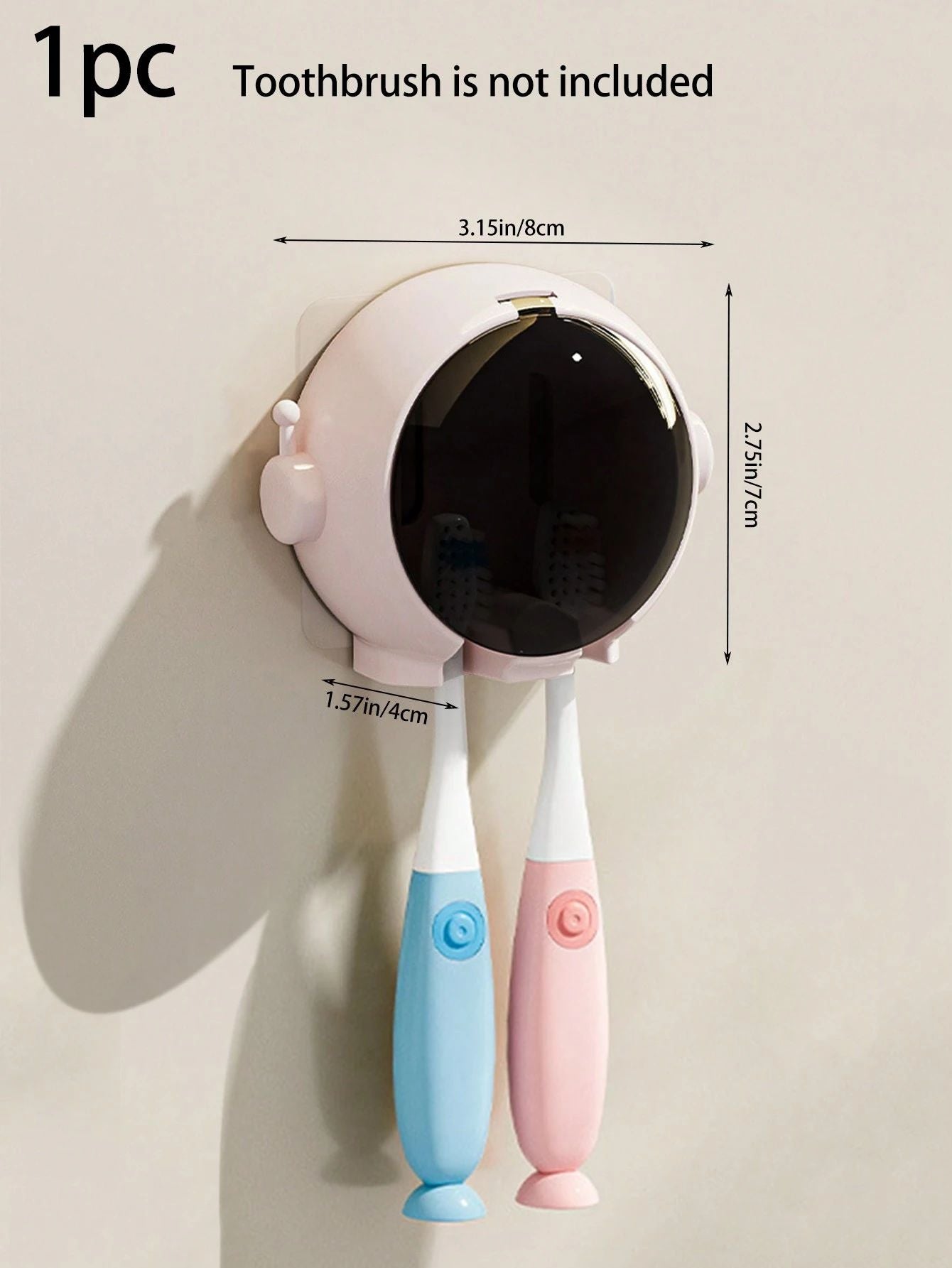 Cute Astronaut Toothbrush Holder