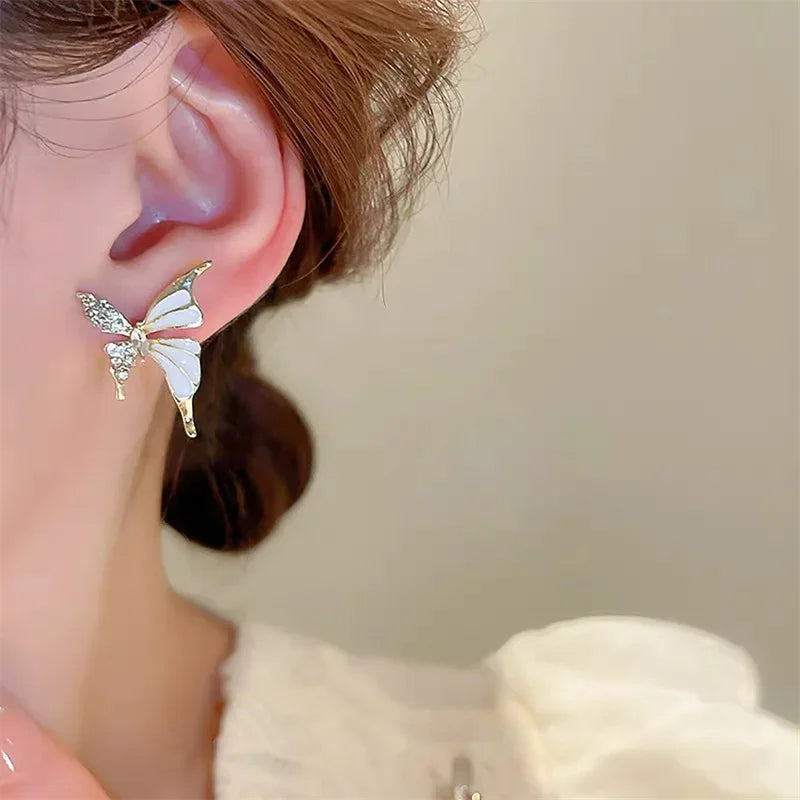 Butterfly Zircon  Earrings