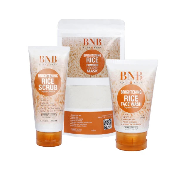 BNB Rice Extract Bright & Glow Kit