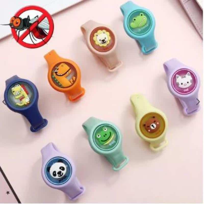 Mosquitos Repellent Kid Anti Insect Bracelet Wristband Watch