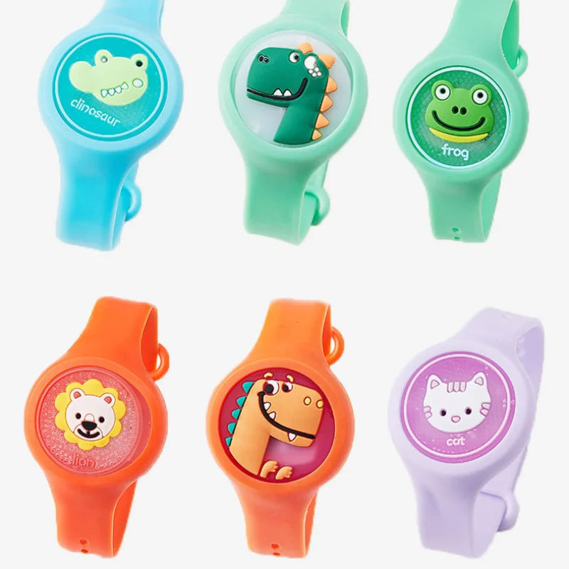 Mosquitos Repellent Kid Anti Insect Bracelet Wristband Watch